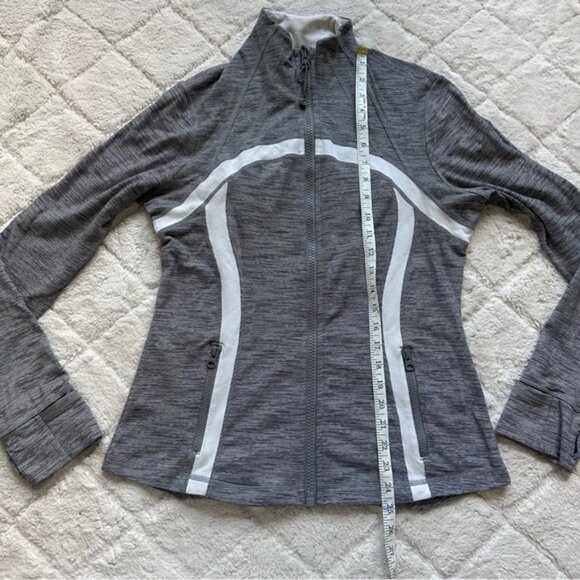 Lululemon | "Wee Are From Space Coal Fossil / White" Define Jacket | Size 12 - Picture 11 of 11
